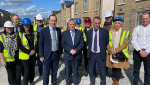Minister visits Social and Affordable Housing Schemes in Waterford City 