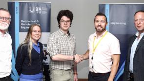 Schivo Engineering Scholarship awarded to SETU Waterford student 