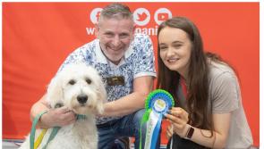 Puppy represents Waterford store at Puppy of the Year competition