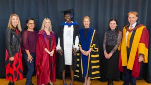 First ever Sanctuary Scholarship graduate, Grace, receives degree at SETU Waterford
