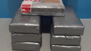 Cocaine worth €546k found concealed in passenger's baggage at Dublin airport