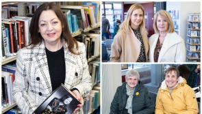 PICTURES: Singer and Author Sandy Kelly in conversation at Dungarvan Library