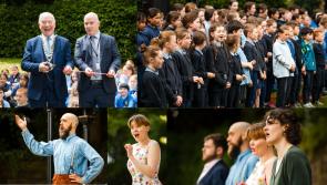 PICTURES: Free open air recital of Blackwater Valley Opera in Waterford