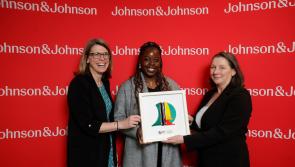 Waterford student receives scholarship as part of Johnson & Johnson’s programme