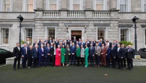 Photograph of Fianna Fáil TD's outside the Dáil creates a stir over 'stark gender imbalance'