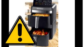 ALERT: Urgent recall underway across Ireland as faulty air fryers pulled from shelves 