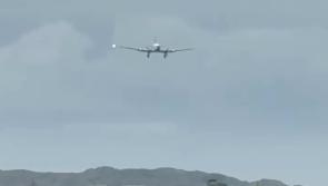 WATCH: Excitement at Waterford Airport as historic World War II plane lands to refuel