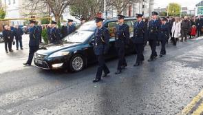 Gardaí form guard of honour for South East-based Martin Hopkin's final journey