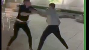 Hurlers’ celebration off after New York street fight 