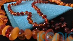 Amber teething beads prohibited over choking fears