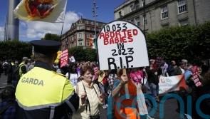 Rally takes place in Dublin over abortion services