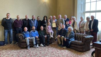 CONGRATULATIONS: Mayor of Waterford City and County hosts reception for Johnny Keegan