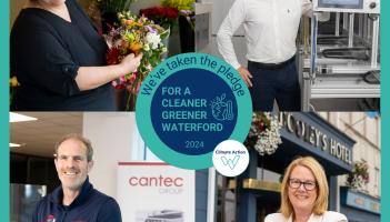 Over 1,000 businesses take the pledge for a Cleaner, Greener Waterford