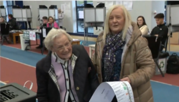 WATCH: Incredible scenes as Carlow woman casts her vote on her 100th Birthday!