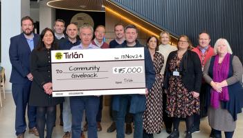 Early Christmas present for Waterford-based charity as Tirlán workers raise much-needed funds