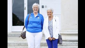 'Two legends'- Waterford ladies welcomed to Áras an Uachtaráin for special celebration