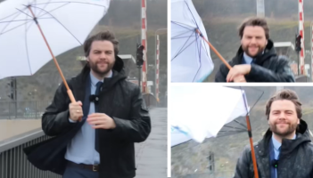 Waterford councillor calls for shuttle bus as umbrella breaks walking across bridge