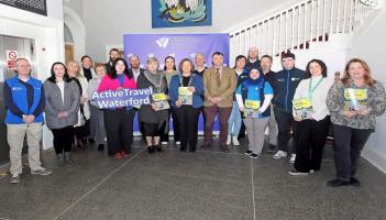 Launch of Waterford Walking and Cycling Index shows that 'meaningful change takes time'