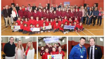 PICTURES: Waterford schools celebrate official launch of Safe Routes to School projects