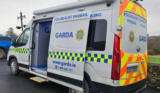 Garda Community Engagement Van on hand across Waterford today