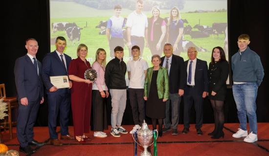 Fifth-generation Waterford family farm recognised for dairy excellence at national awards
