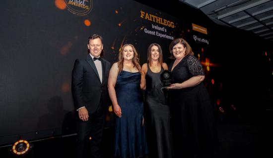 Luxury Waterford hotel picks up 'gold' award at major national ceremony