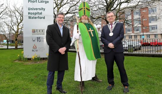 Hero surgeon who braved war zones chosen to lead Waterford's St Patrick&rsquo;s Day parade