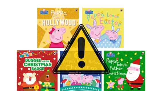 Waterford parents urged to check shelves after recall of popular children's books