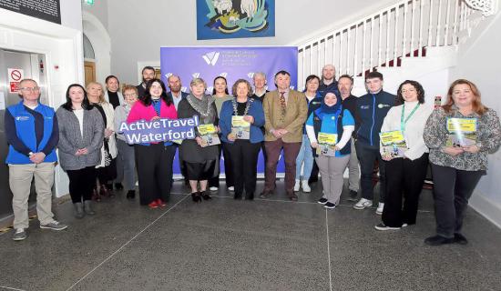 Launch of Waterford Walking and Cycling Index shows that 'meaningful change takes time'