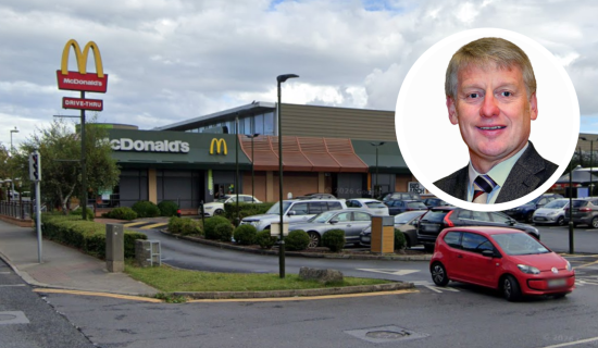 Concern over 'accident waiting to happen&rsquo; at entrance to McDonald's in Waterford