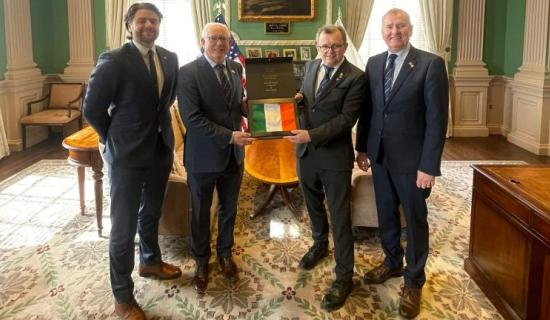 Waterford and Boston share a 'strong mutual understanding' following St Patricks Day visit