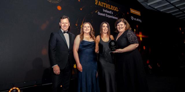 Luxury Waterford hotel picks up 'gold' award at major national ceremony