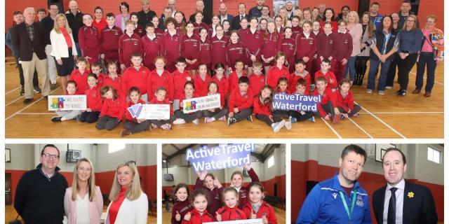 PICTURES: Waterford schools celebrate official launch of Safe Routes to School projects