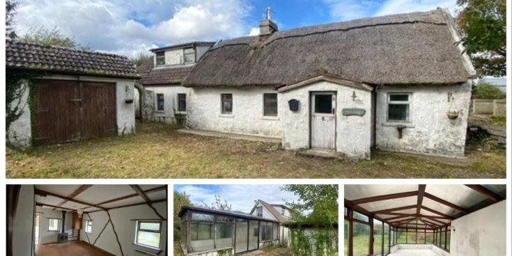 PICTURES: Step inside this fairytale Irish thatched cottage going to auction for a bargain