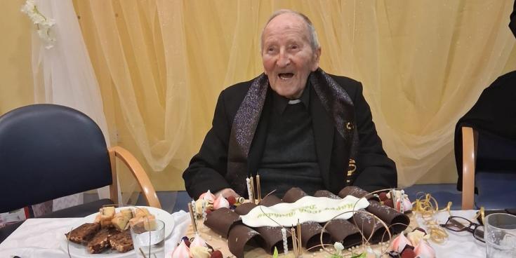 Big celebrations as legendary Waterford canon and priest marks 100th birthday