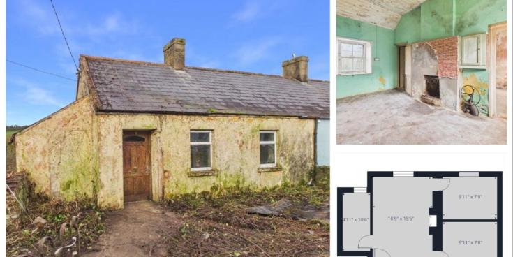 PICTURES: Waterford fixer-upper cottage hits the market for eye-catching price of just &euro;50k