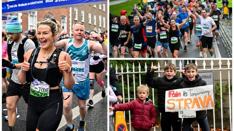 PICTURES: Spot the Tipperary faces among thousands running the 2025 Dublin Marathon