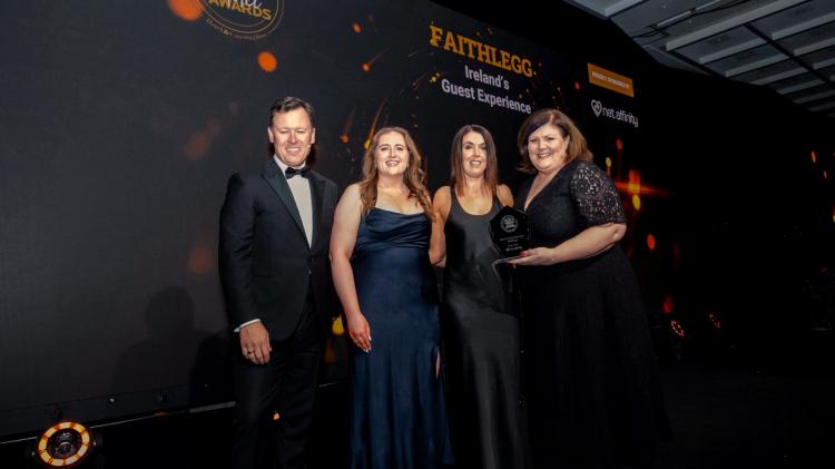 Luxury Waterford hotel picks up 'gold' award at major national ceremony