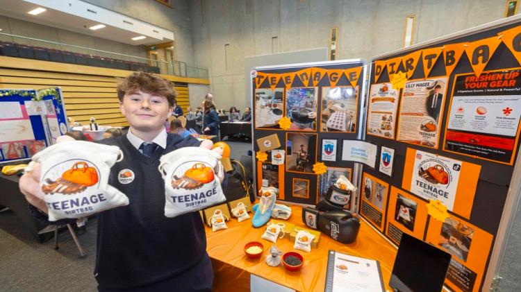 Waterford student wins major enterprise award for one-of-a-kind business creation