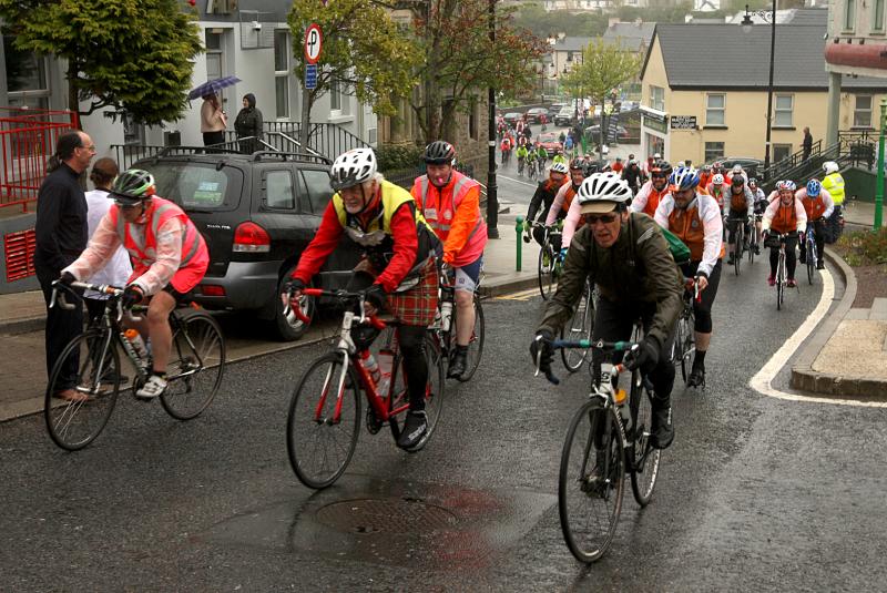 Huge welcome for Cycle Against Suicide in Ballyshannon