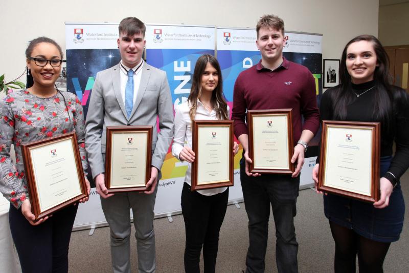 Waterford students receive WIT President’s Scholarships