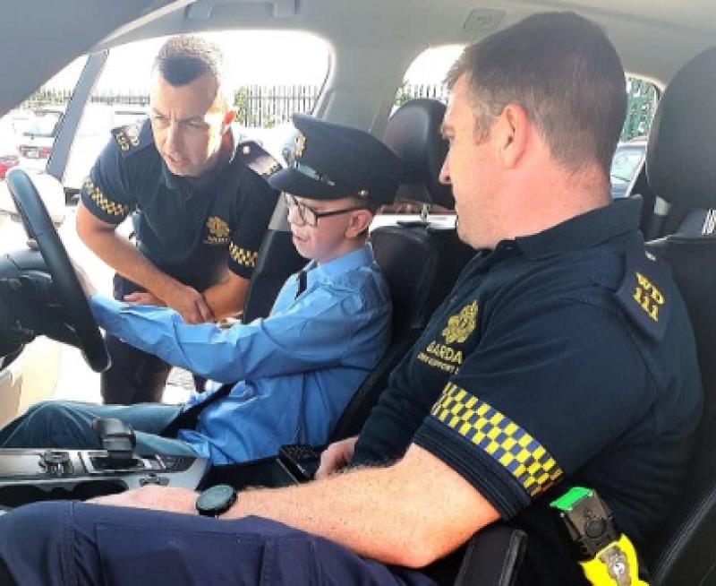 Gardaí make Waterford boy's birthday a memorable one