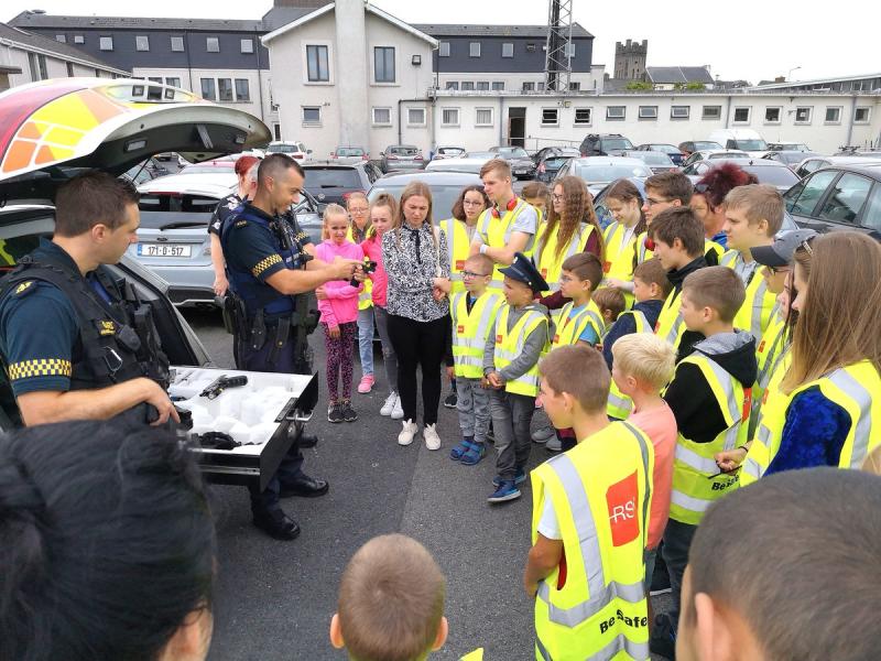 Waterford Gardaí  give blind and visually impaired Chernobyl children a day to remember 