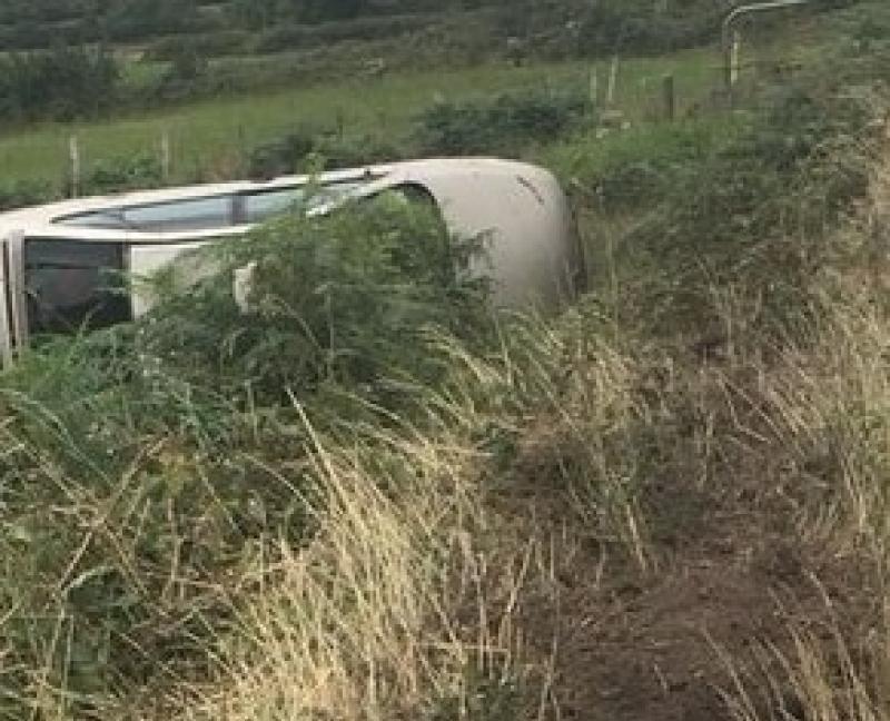 Gardaí arrest driver for drug and dangerous driving after collision 