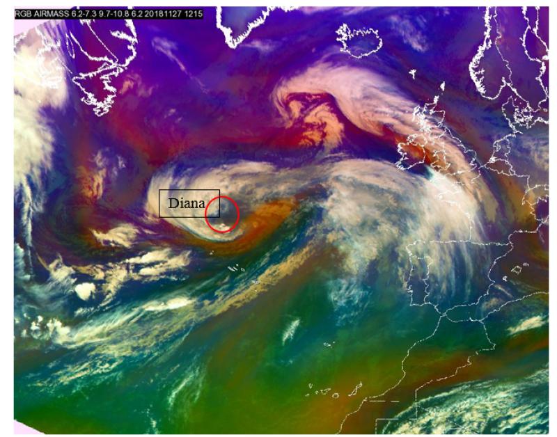 storm diana weather
