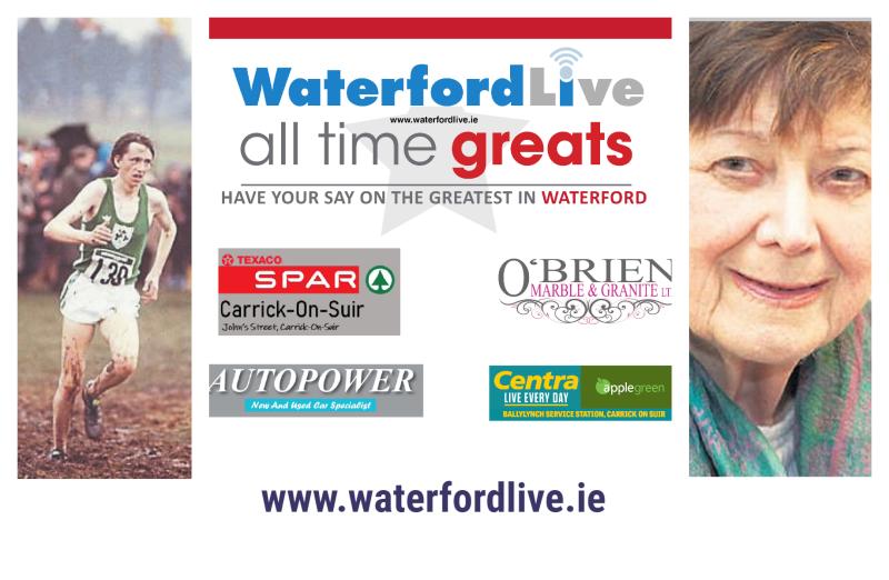 VOTE: Waterford's All Time Greats Last 16  poll - John Treacy v Anna Manahan