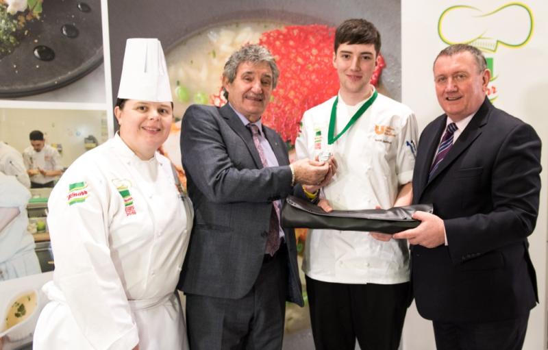 Waterford student picks up award at 'chef of the year' awards 