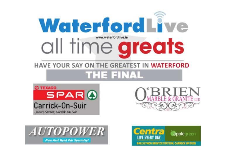 REVEALED: The two finalists for the Waterford All Time Greats