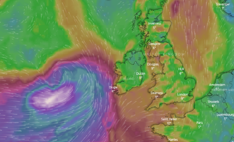 'Severe gusts' and possible storm could hit Waterford this weekend
