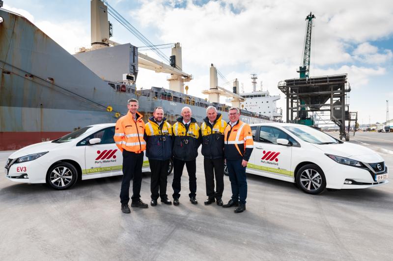 Waterford Port purchases three zero-emissions vehicles 